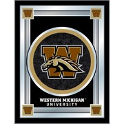 HOLLAND BAR STOOL CO Western Michigan 17" x 22" Logo Mirror MLogoWestMI